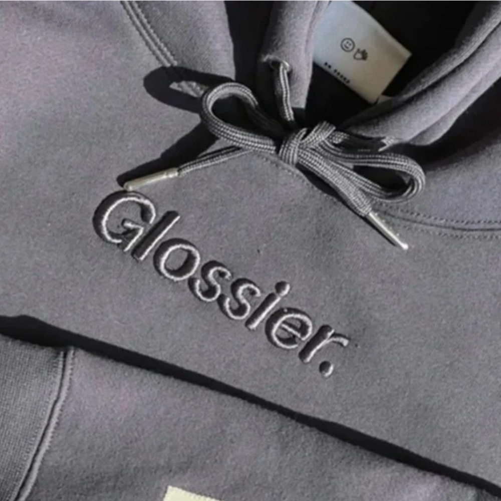 Glossier Hoodie NYC Soho Exclusive in Graphite